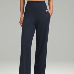 NWT Lululemon Align Wide Leg Pant Regular Length Size 8 True Navy